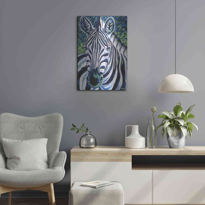"Afrique sauvage III" par Carolee Vitaletti, H 24 po x l 16 po