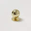 Chandler Round Knob in Polished Brass-1563549063