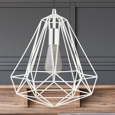 Luminaire suspendu géométrique à 1 lumière Lindgren