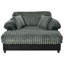 Sofa méridienne moderne avec revêtement moelleux et soutien ergonomique