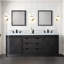 Plateau de meuble-lavabo double l 80 po x P 22 po Marsyas-172310158-247337202