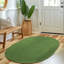 Tapis vert tressé à la main Zslater-1289012057