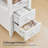 Tacito 23.6'' Tall 2 - Drawer End Table with Storage and Charging Station