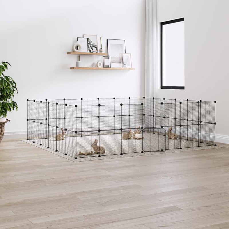 Zeigler 70cm H Panel Steel Yard Kennel