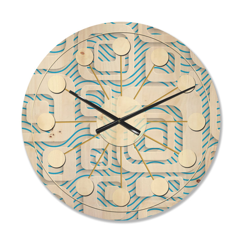 Horloge murale 3D, Moyenne