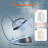 Steam Station 1700W Steam Iron for Clothes with 1.8L Water Tank for Home
