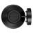 Matte Black LED Integrated Outdoor Solar Wall Sconce with Seeded Glass Shade and Faux Filament Bulb