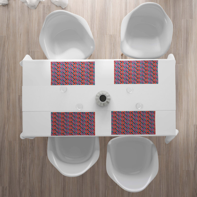 Polyester Patchwork Rectangle Placemat