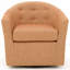 Antai Upholstered Swivel Barrel Chair-1927076622