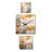 Reba Metal Wall Clock