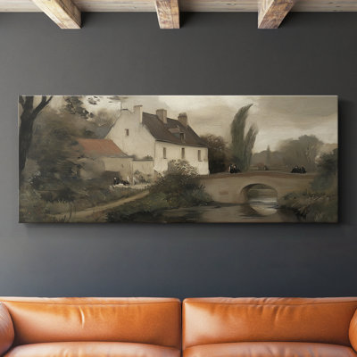 Série paysage - CL XXVI - Toile tendue avec châssis - Prêt à accrocher