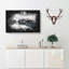 Lake Reflection In Italy - Wrapped Canvas-56647985