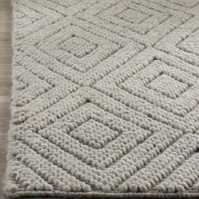 Wool Geometric Indoor Rug