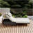 Outdoor Daybed, Patio Rattan Daybed With 5-Position Adjustable Backrest And Removable Cushions&Pillows, Iron Frame Outdoor Bed Loveseat For Garden, Backyard, Poolside (Black Frame+Beige Cushion)-1783359991