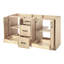 Armoire à double cuve en chêne Ariel Kelley-105988588