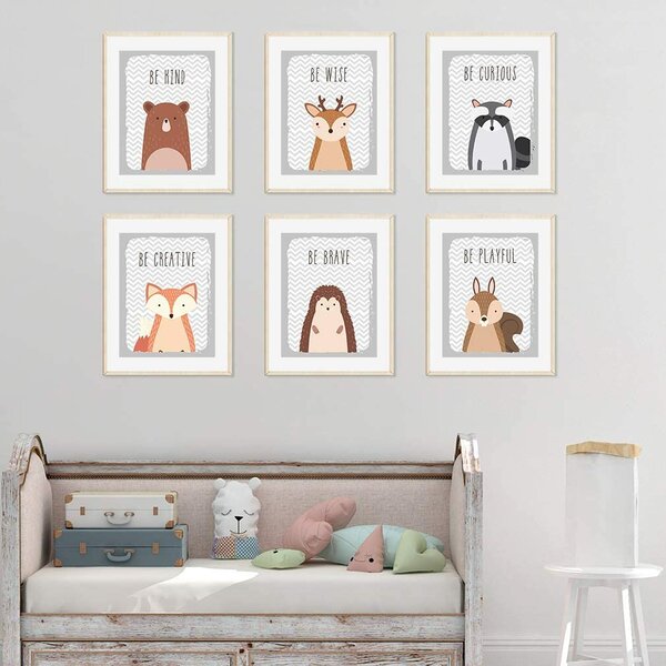 6 Playful Art Walls For Kids' Rooms