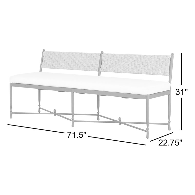 Breton Outdoor Bench