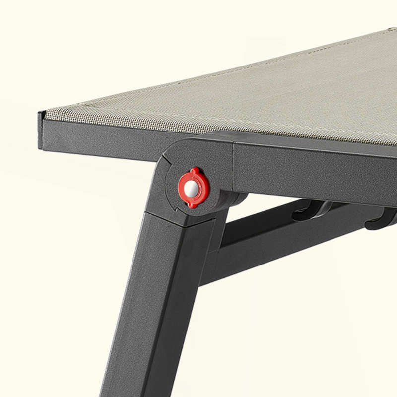 Méridienne pliable 2 pièces