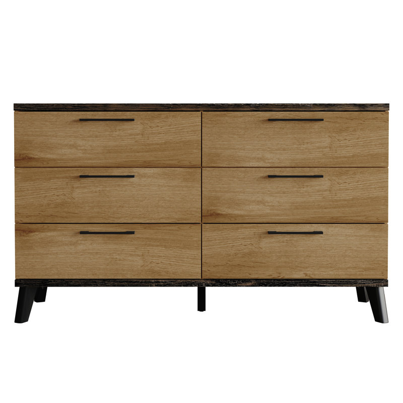 Phyllida 6 Drawer Dresser