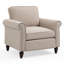Chaise d'appoint Modern Living P 23,31 po, H 31,21 po, L 46,49 lb