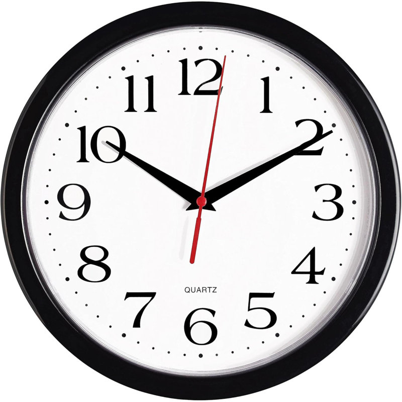 Horloge murale silencieuse sans quartz