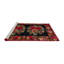 Tapis 100% abstrait lavable à la machine 5403-1637584376