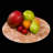 Natural Round Travertine Serving Tray – Decorative Stone Vanity Tray for Kitchen, Bathroom & Tabletop-1578095530