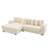 L-Shaped Reversible Sectional Sofa-1891628933