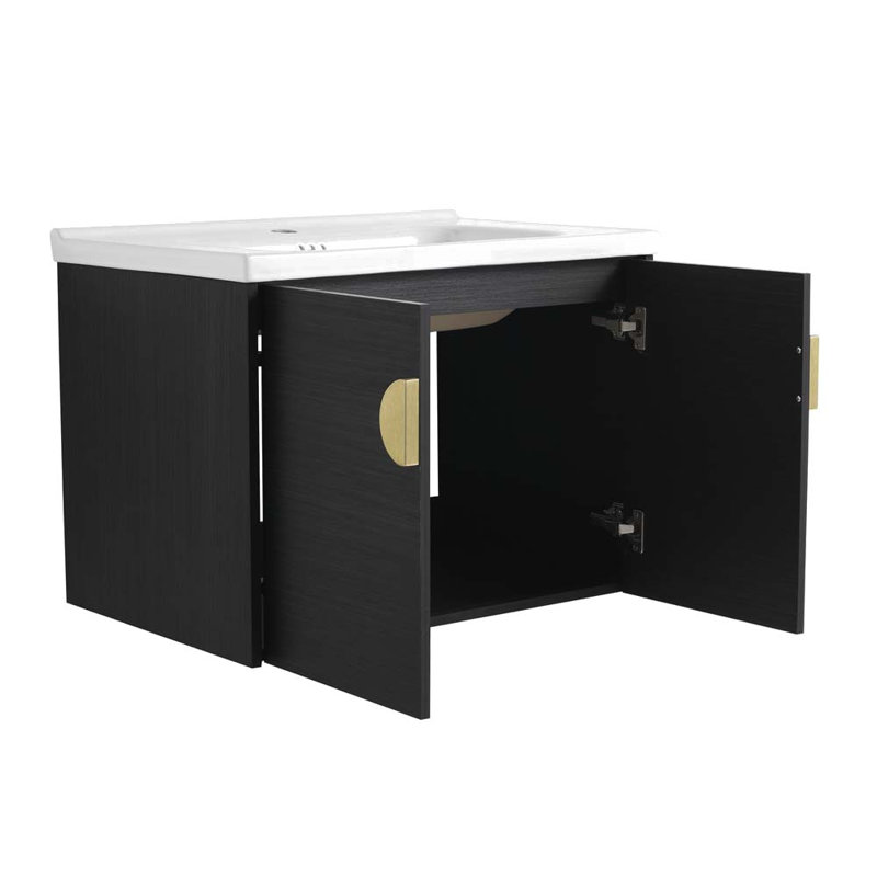 Thesda 39.82'' Single Bathroom Vanity with Top