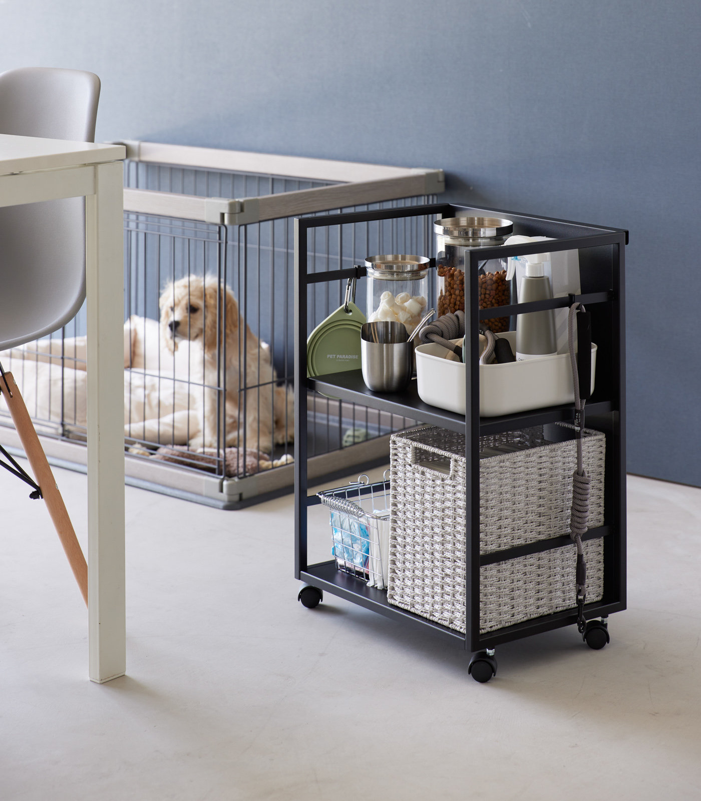 Yamazaki Home Tower Cart, Black