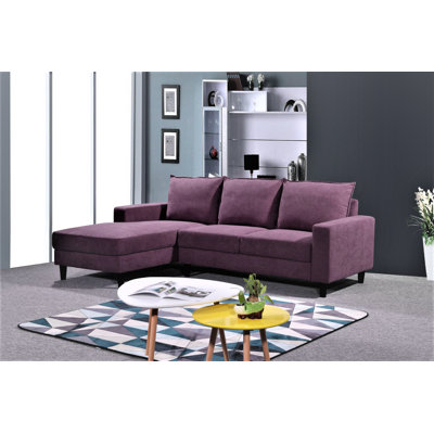 Pamila Upholstered L-Shaped Sectional