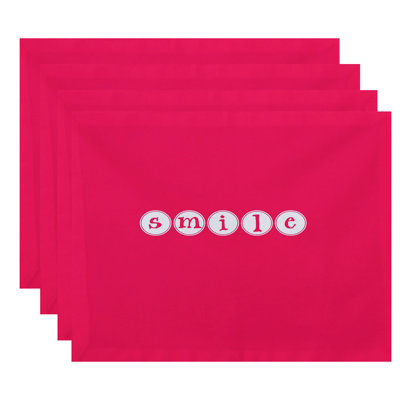 Annica Polyester Abstract Rectangle Placemat
