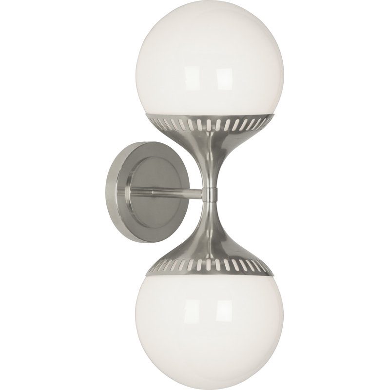 Rio 2 - Light Armed Sconce, Polished Nickel