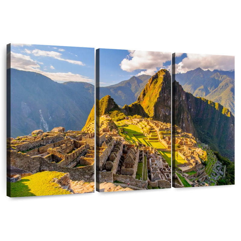 Lilie Sunlit Machu Picchu, 36" H x 57" W