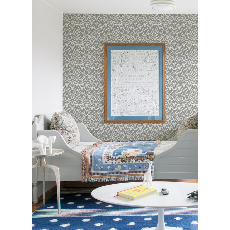 Rouleau de papier peint Toney, gris