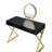 Lumene Vanity Desk with Mirror in Black and Gold