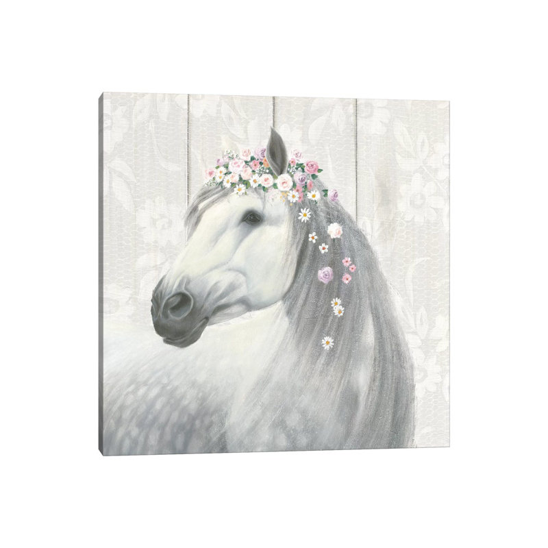 Spirit Stallion II by James Wiens - Wrapped Canvas Print, 30.48cm H x 30.48cm W x 1.905cm D