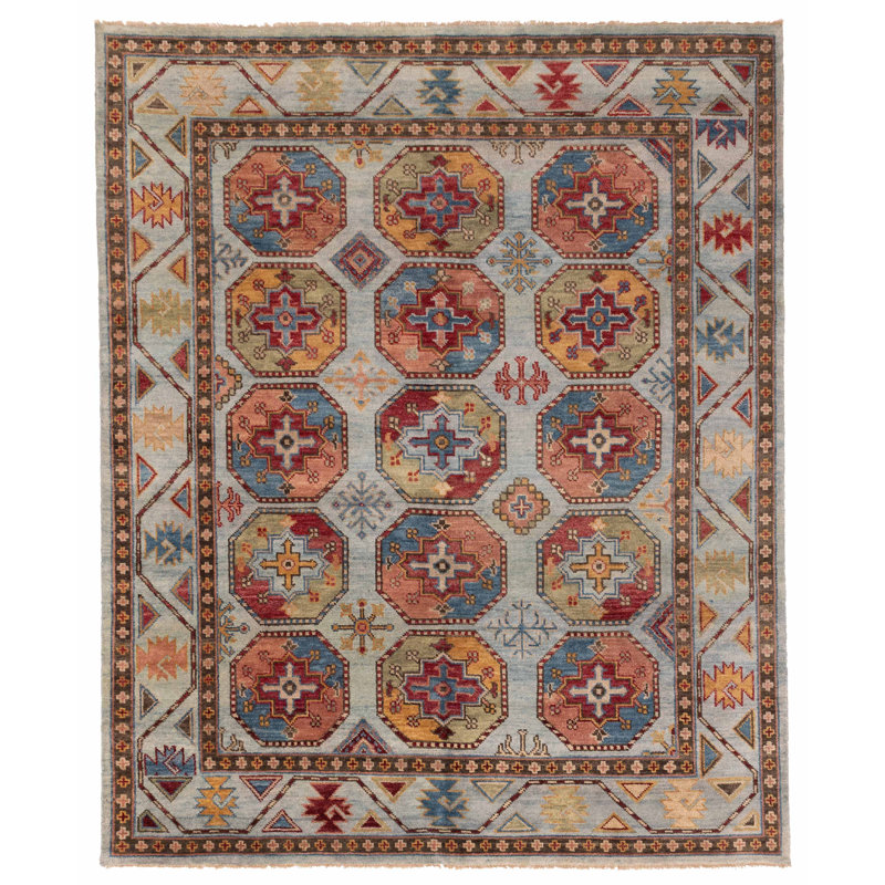 Jules Serapi Blue Rug 8'0" x 9'10"