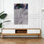«Woman in Floral Bed», art mural abstrait paisible et serein-129006700