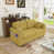 Chenille jaune moutarde sélectionné