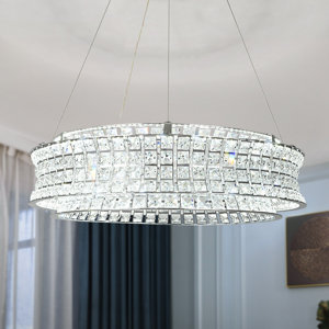 Horst Dimmable LED Drum Chandelier