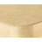 Riva Dining Table - Travertine Look - Natural - 43"