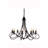 Macarthur 8-Light Dimmable Steel Candle Style Chandelier-1198229662