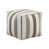 Polyester - Brown/Gray Striped