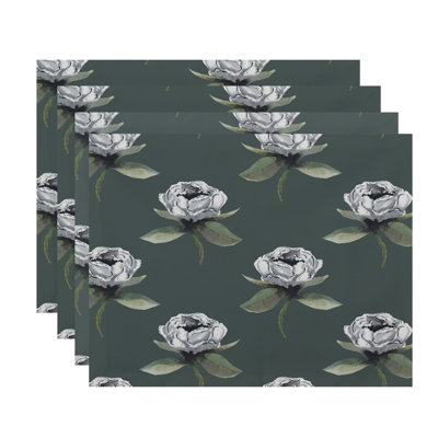 Ladwig Polyester Floral Rectangle Placemat