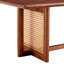 Table basse rectangulaire en bois massif de style chinois