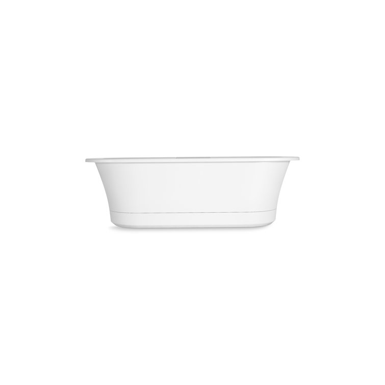 Volute 63 In. X 28-3/8 In. Freestanding Bath With Base