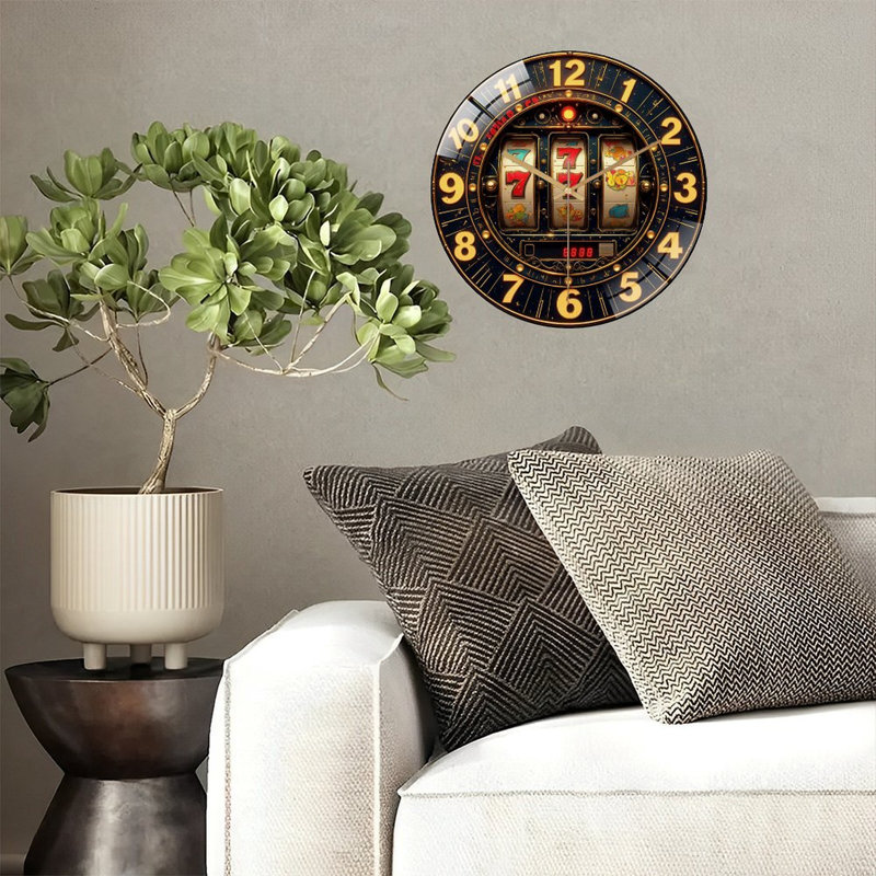 Horloge murale rétro 12 po