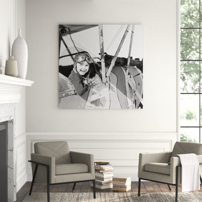 Never Too Young! Print, 56" H x 56" W x 1" D, Aluminum