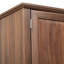 Armoire de cuisine de 183 cm de haut, meuble autoportant, style campagnard avec texture en relief, 3 plateaux coulissants et 6 étagères de porte pour la cuisine et la salle à manger.-1334493890-1334493892